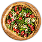 Vegetable Mix Pizza  12" 
